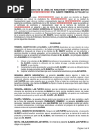 Modelo de Contrato de Alianza