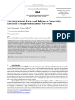 The Integration of Science and Religion:A Connectivity Education Conceptionofthe Islamic University