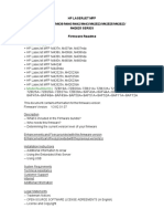 Product Name(s) :: HP Laserjet MFP M437/M438/M439/M440/M442/M443/M42523/M42525/M42623/ M42625 SERIES Firmware Readme