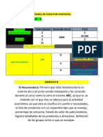 Métodos de Control de Inventarios 3 Actividad Final