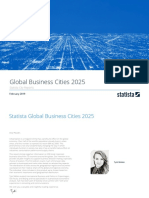 Free Sample Study Id62120 Statista Global Business Cities