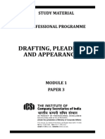 Drafting Pleadings Appearances 22112022 Professional