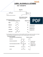 Alkyl Halides, Alcohols & Ethers: Key Concepts