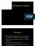 Species and Species Concepts