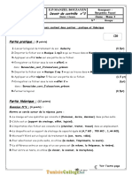 Devoir de Contrôle N°2 - Informatique - 8ème (2012-2013) MR Benjeddou Faycel