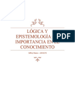 Lógica y Epistemología