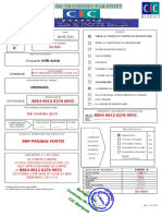 Bordereau de Virement de MR Samara Jean