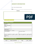 Screening Form GNI - (Name - Position)