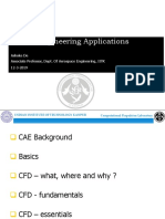 CFD in Engineering Applications: Ashoke de Associate Professor, Dept. of Aerospace Engineering, IITK