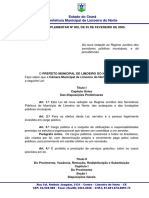 Estatuto Dos Servidores Públicos de Limoeiro Do Norte - Lei Complementar 002-2005 - em Vigor - Assinado