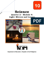 Science: Quarter 2 - Module 4: Light: Mirrors and Lenses