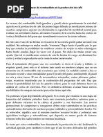 Cómo Enfrentar La Escasez de Combustible en La Producción de Café