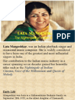 Lata Mangeshkar: The Nightingale of Indian Cinema