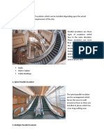 Types of Escalator