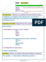 Writing Organizer - Narrative: Orientation