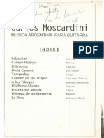 Carlos Moscardini - Musica Argentina para Guitarra