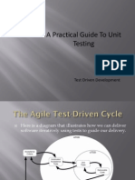 A Practical Guide To Unit Testing: Test Driven Development