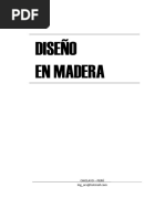 Diseño en Madera 2021 - Ing. Arturo Rodríguez Serquén