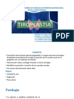 TIROPLASTIA