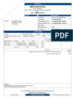 Atithi Guest House: Invoice