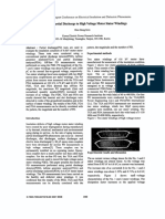 Analysis of Partial Discharge To High Voltage Motor Stator Windi