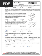 Fiitjee: LPP - Gravitation