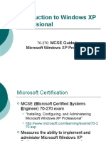 MCSE Guide To Microsoft Windows XP Professional