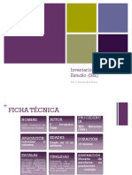 Inventario de Habitos de Estudio Ihe Por F Fernandez Pozar