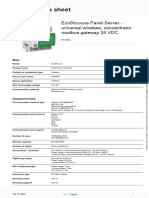 EcoStruxure Panel Server - PAS600L