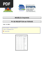 1.2.1 MOD1 Modèle de PV de Réception de Forages