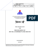 NIOEC-SP-00-72 (1) : Process Design of Hot Oil & Tempered Water Circuits