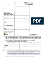 Edexcel Ial Oct Nov 2021 Registration Form