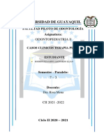 Casos Clinicos de Teriapia Pulpar