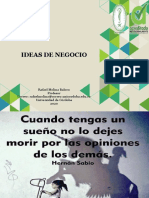 Generalidades Sobre Ideas de Negocio