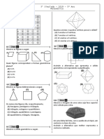 3° Simuldo de Matemática