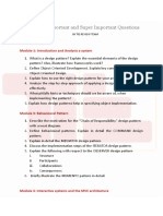 SADP Important and Super Important Questions: Module-1: Introduction and Analysis A System