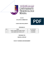 ELC 231 Evaluative Commentary