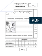 Production Écrite السنة الخامسة الثلاثي الثاني 10