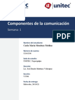 Tarea 1 - Componentes de La Comunicaciòn