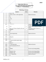 Cancelled: 3ME4 Education Bureau Territory-Wide System Assessment 2021 Primary 3 Mathematics Marking Scheme