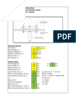 Project: 60 Tessebhosn Road Location: 3rd Storey Aluminum Canopy Design Element: 75x40x5t C-Channel