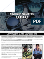 Novedades Aleta y Desfiladero MARZO 2022