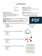 Surfin Through Staar SESSION 1: Biochemistry & Cells