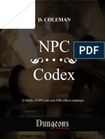 V2KS1 NPC Codex - Print Friendly