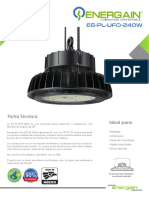 FICHA TECNICA EG PL UFO 240W - Avanlucemx