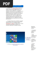 Características Del Sistema Operativo Windows