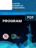 Program: 5 Congress of The Balkan Association of Orthodontic Specialists