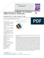 Highly Stable M/Nioemgo (M Co, Cu and Fe) Catalysts Towards Co Methanation