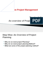 Overview - Project - Planning in SPM