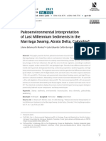 153-Paleoenvironmental Interpretation of Last Millennium Sediments in The Marriaga Swamp, Atrato Delta, Colombia.-2021